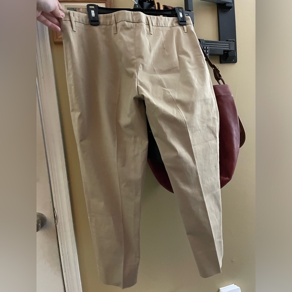 PRADA beige l dress pants IT 44 (Med) check measurements EUC - Picture 4 of 8